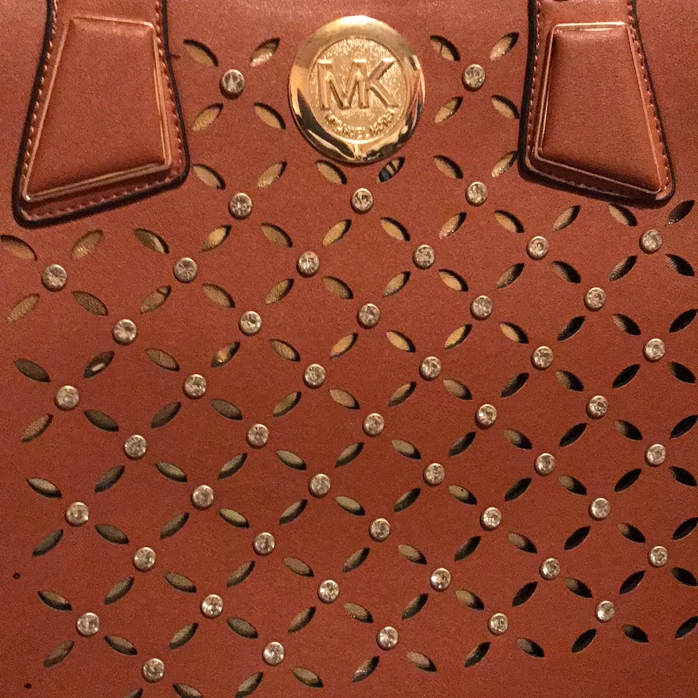 Brown & gold Michael Kors handbag